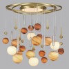 Подвесная люстра Odeon Light Callisto 5457/21C