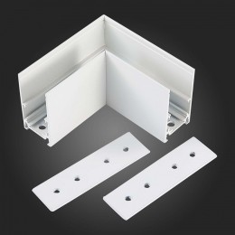 Соединитель угловой L-образный для треков накладных ST-Luce ST003 ST007.519.00