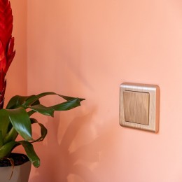 Розетка Ethernet RJ-45 без рамки Werkel графит рифленый W1181004