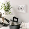 Розетка двойная с заземлением Werkel  W1172001