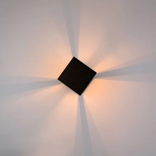 Наземный низкий светильник Arte Lamp BELFAST A4559FN-1BK