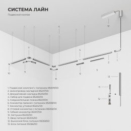 Вставка декоративная Elektrostandard Line Magnetic 85232/00