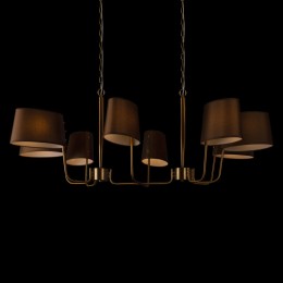 Подвесная люстра Loft it Hilton 10527/8 Brass