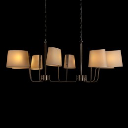 Подвесная люстра Loft it Hilton 10527/8 Nickel