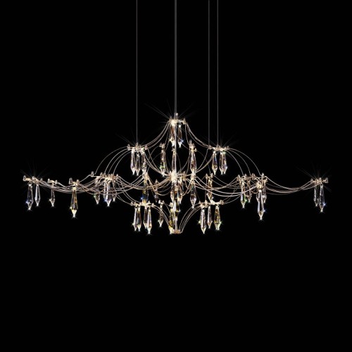 Подвесная люстра Loft it Mira 10587/1000 Silver Asfour