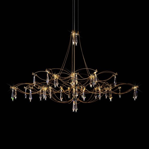 Подвесная люстра Loft it Mira 10590/1000 Gold Asfour