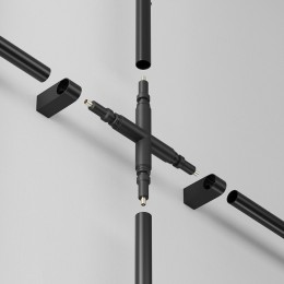Соединитель X-образный для модульных светильников Maytoni Accessories for system Axity CA008TX-B