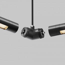 Токопровод угловой внутренний Maytoni  CA018LWC-P-B