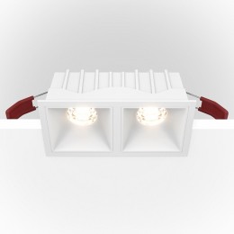 Встраиваемый светильник Maytoni Alfa DL043-02-10W3K-D-SQ-W
