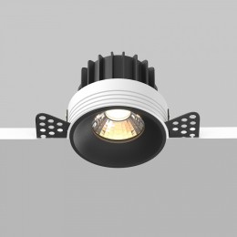 Встраиваемый светильник Maytoni Round DL058-12W3K-TRS-B