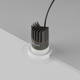 Встраиваемый светильник Maytoni  DL119-10W-3K-TRS-W