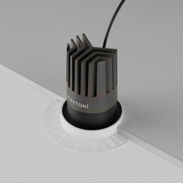 Встраиваемый светильник Maytoni  DL121-15W-3K-TRS-B