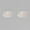 Встраиваемый светильник Maytoni Gyps Modern DL124-GU10-02-TRS-W