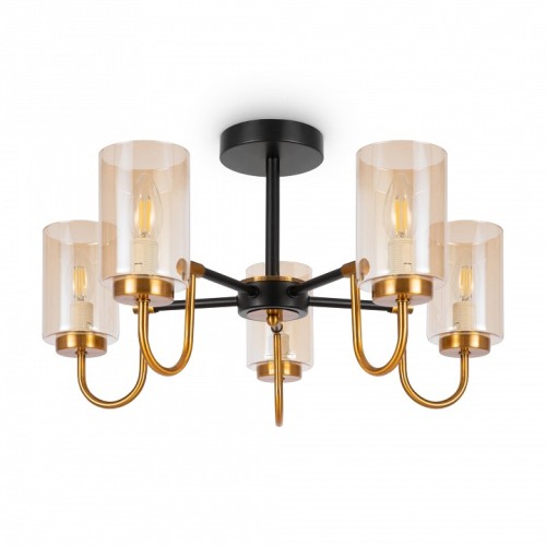 Люстра на штанге Freya Jewel FR5321CL-05BZ