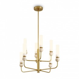 Люстра на штанге Freya Sunspot FR5482CL-08BS