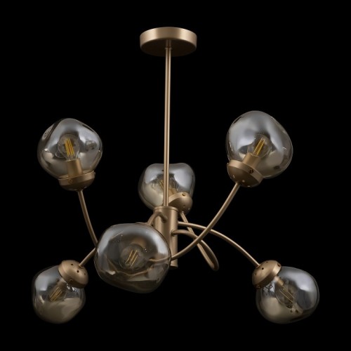 Люстра на штанге Freya  FR8017PL-06MG