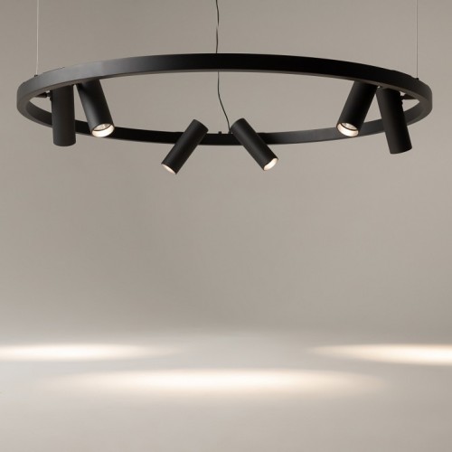 Подвесная люстра Maytoni Halo MOD102PL-L42BK