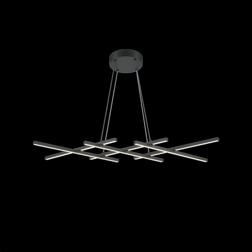 Подвесная люстра Maytoni Halo MOD244PL-L50BK