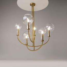 Люстра на штанге Maytoni Status MOD333PL-06BS