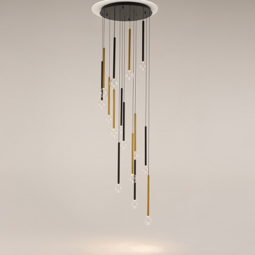 Подвесная люстра Maytoni Bubble dream MOD383PL-L40BBS3K