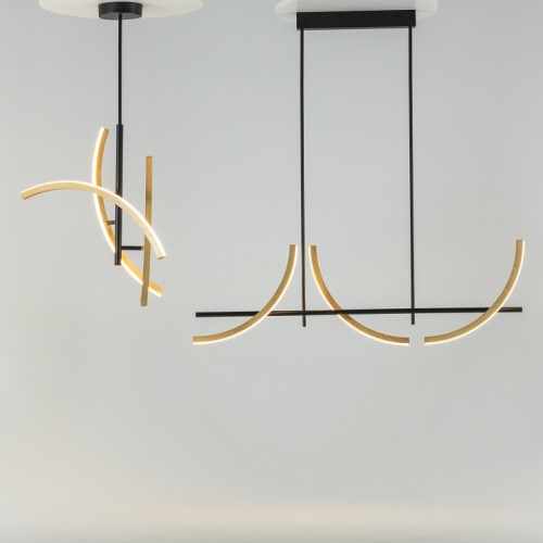Светильник на штанге Maytoni Ваби MOD428PL-L20BK