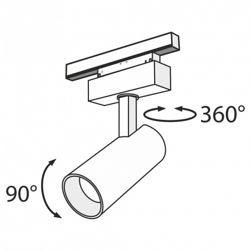 Светильник на штанге Maytoni Focus LED TR019-2-15W3K-B