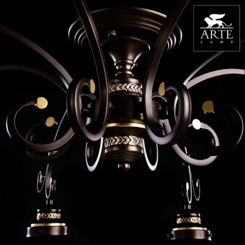 Потолочная люстра Arte Lamp Grazioso A4577PL-8CK