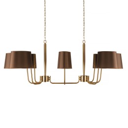 Подвесная люстра Loft it Hilton 10527/8 Brass