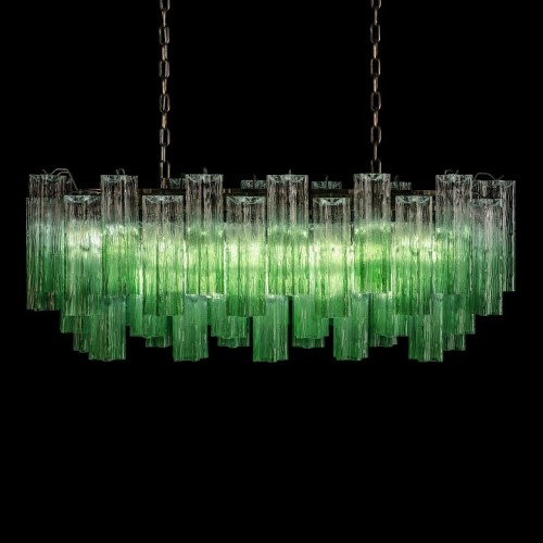 Подвесная люстра Loft it Murano 10580/1000R Clear green