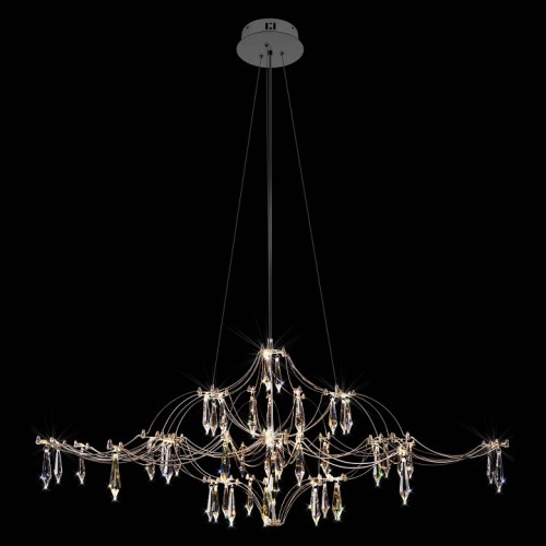 Подвесная люстра Loft it Mira 10587/1000 Silver Asfour