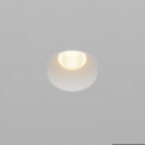 Встраиваемый светильник Maytoni  DL119-10W-3K-TRS-W