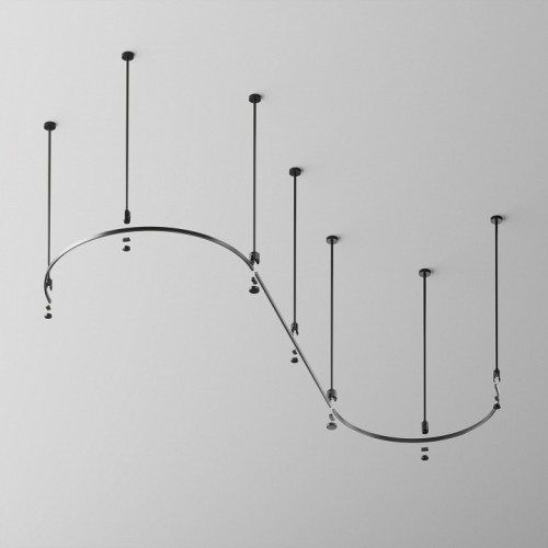 Трек накладной Maytoni Busbar trunkings Flarity TRX154-SR-D800-B