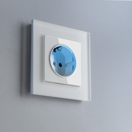 Розетка с заземлением, без рамки Werkel белый W1171401
