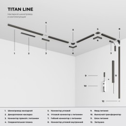 Накладной светильник Elektrostandard Line Magnetic 85529/01