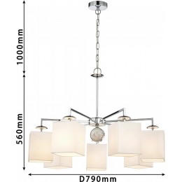 Подвесная люстра Favourite Diva 2821-7P