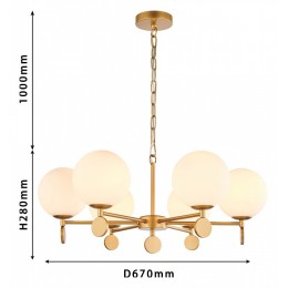 Подвесная люстра Favourite Absolute 2928-6P