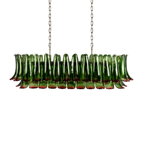 Подвесная люстра Loft it Lilou 10600/1200R Green red