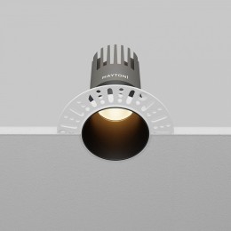 Встраиваемый светильник Maytoni  DL120-10W-3K-TRS-B