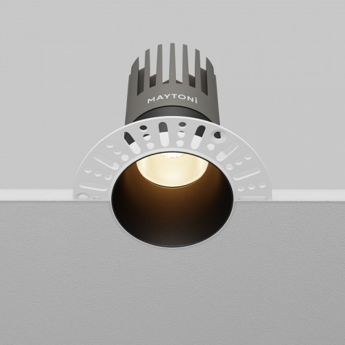 Встраиваемый светильник Maytoni  DL122-15W-3K-TRS-B