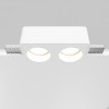 Встраиваемый светильник Maytoni Gyps Modern DL123-GU10-02-W