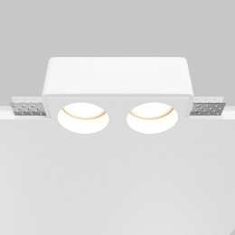 Встраиваемый светильник Maytoni Gyps Modern DL123-GU10-02-W