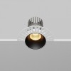 Встраиваемый светильник Maytoni  DL124-10W-2.7K-TRS-B