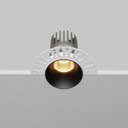 Встраиваемый светильник Maytoni  DL124-10W-2.7K-TRS-B