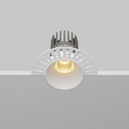 Встраиваемый светильник Maytoni  DL124-10W-2.7K-TRS-W