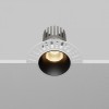Встраиваемый светильник Maytoni  DL124-10W-3K-TRS-B