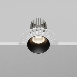 Встраиваемый светильник Maytoni  DL124-10W-4K-TRS-B