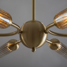 Люстра на штанге Freya Borgy FR5379CL-06G