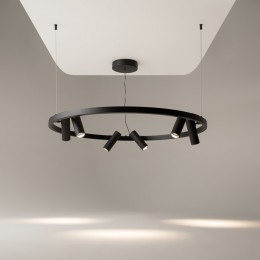 Подвесная люстра Maytoni Halo MOD102PL-L42BK