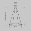 Подвесной светильник Maytoni Роскошь MOD517PL-L40BS3K