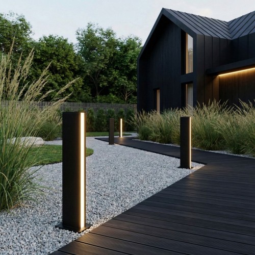 Наземный высокий светильник Elektrostandard Flat 1538 TECHNO LED